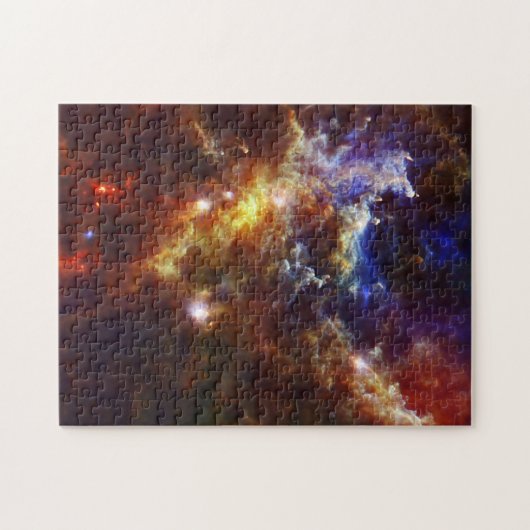 Rosette Nebula puzzle Legpuzzel (Horizontaal)