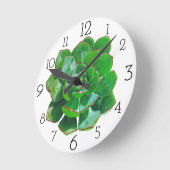 Rosette Succulent Wall klok (Hoek)