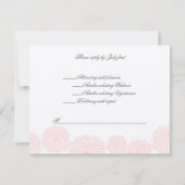 Rosettes Crème Hébreu Mariage juif RSVP (Devant)