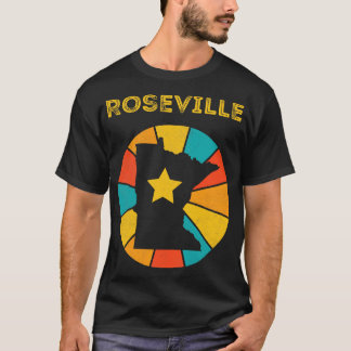 Roseville Minnesota Vintage Gedecoreerd Souvenir 1 T-shirt