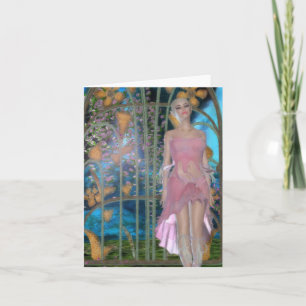 Rosewater BLANK Briefpapier kaart