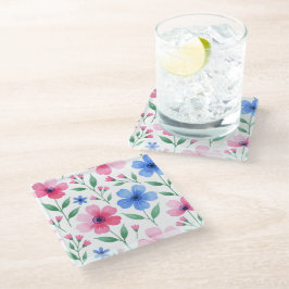  Rosewater Bloom Delight Glazen Onderzetter