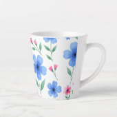  Rosewater Bloom Delight Latte Mok (Rechts)