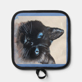 Rosey de Siamese Cat Oven Mitts & Pot Houders