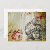 Rosey Dolly Briefkaart (Voorkant / Achterkant)