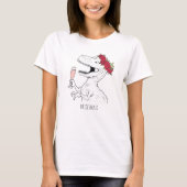 Rosezilla bruidsfeest T-shirt (Voorkant)
