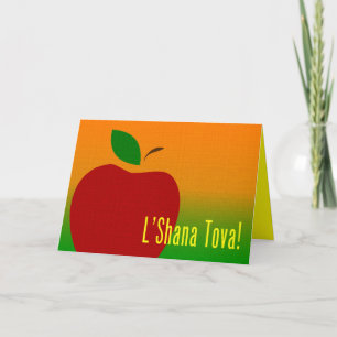 Rosh Hashana appel Feestdagen Kaart