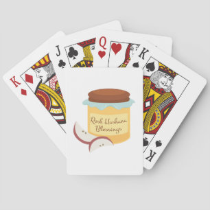 Rosh Hashana Blessings Pokerkaarten