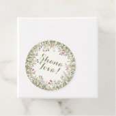 Rosh Hashana Floral Gift Label (In situ)