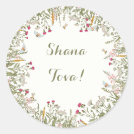 Rosh Hashana Floral Stickers