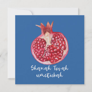 Rosh Hashana Hebreeuwse Wensen Shana Tovah Feestdagenkaart