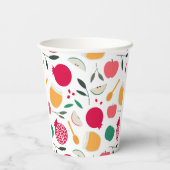 Rosh Hashana Papieren Bekers (Achterkant)