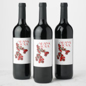 Rosh Hashana Pomegranates Wijn Etiket (Flessen)