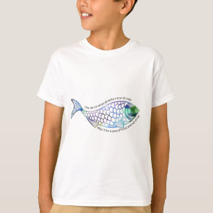 Rosh Hashana zegening in het Judeo-Italiaans T-shirt