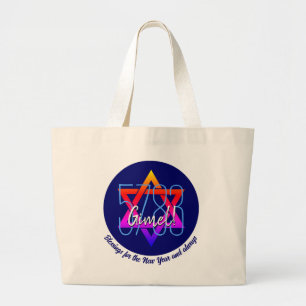 Rosh Hashanah 5783 Joods nieuwjaar Grote Tote Bag