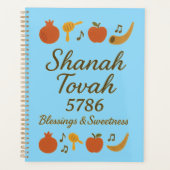 Rosh Hashanah 5786 Planner – Blessings & New Begin (Devant)
