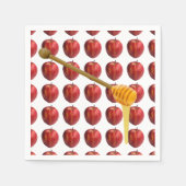 Rosh Hashanah Apples & Honey Servetten (Voorkant)