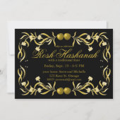 Rosh Hashanah Bloem en Appels bloeien Kaart (Voorkant)