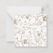 rosh Hashanah cadeau labels Notitiekaartje (Achterkant)