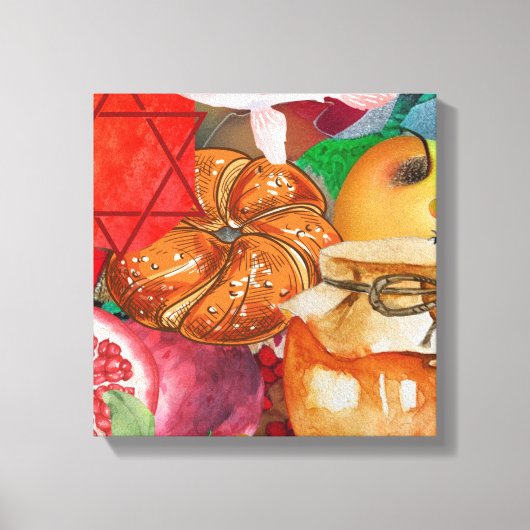 Rosh Hashanah Canvas Art (Voorkant)