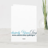 Rosh Hashanah Card Feestdagen Kaart (Achterkant)