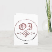 rosh hashanah carte photo (Dos)