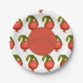 Rosh Hashanah Feast New Year Sweet Pomegranate Papieren Bordje (Voorkant)