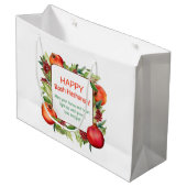 Rosh Hashanah Groot Cadeauzakje (Voorkant Gekanteld)