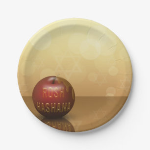Rosh Hashanah Joods nieuwjaar - Bord papier