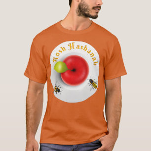 Rosh Hashanah Joodse Vakantie Gelukkige Vakantie T-shirt