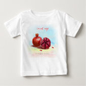 Rosh Hashanah Jwish New Year Holiday Pomegranates (Voorkant)