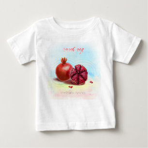 Rosh Hashanah Jwish New Year Holiday Pomegranates