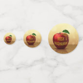 Rosh Hashanah Jwish New Year Honey Apple Confetti (Voorkanten)