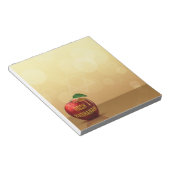 Rosh Hashanah Jwish New Year Honey Apple Notitieblok (Schuin)