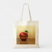 Rosh Hashanah Jwish New Year Honey Apple Tote Bag (Achterkant)