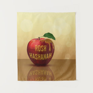 Rosh Hashanah Jwish New Year Honey Apple Wandkleed