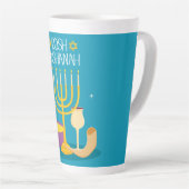 Rosh Hashanah Latte Mug (Angle droit)