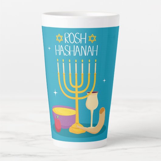 Rosh Hashanah Latte Mug (Devant)
