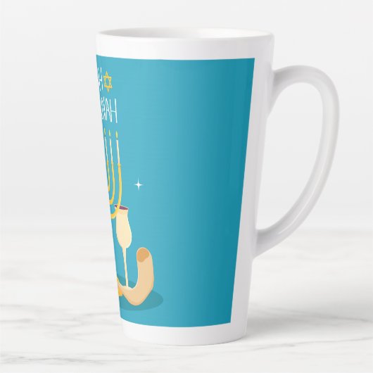 Rosh Hashanah Latte Mug (Droite)
