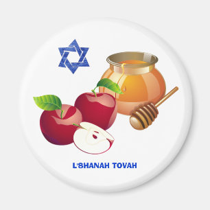 Rosh Hashanah   Magnets cadeaux du Nouvel An juif