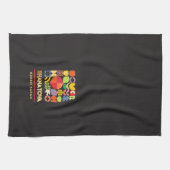 Rosh Hashanah Modern Jwish New Year Kitchen Towel Theedoek (Horizontaal)