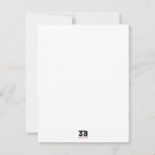 Rosh Hashanah Note Cards Notitiekaartje (Achterkant)