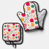 Rosh Hashanah Ovenwant & Pannenlap Set (Voorkant / Achterkant)