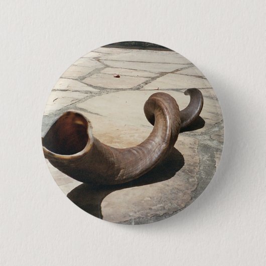 Rosh Hashanah Pin Ronde Button 5,7 Cm (Voorkant)