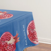 Rosh Hashanah Pomegranate Simman Hebrew Wish Tafelkleed (Voorbeeld)