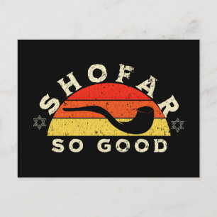 Rosh Hashanah Shofar zo goed grappig woordje Briefkaart