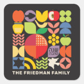 Rosh Hashanah Specialized Jewish New Year Sticker (Voorkant)