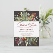 ROSH HASHANAH WATERCOLOR NOSH & NIBBLE INVITATION (Debout devant)