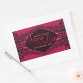 Rosiana Royal Lace Enregistrer le sticker de date (Enveloppe)