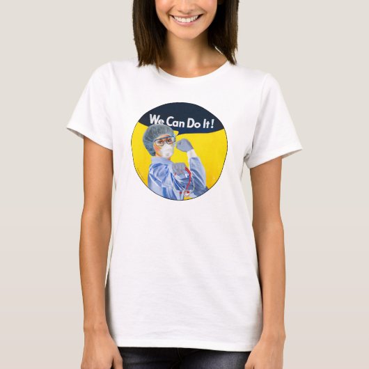 Rosie de Professionele Medisch Ontwerp T-shirt (Voorkant)